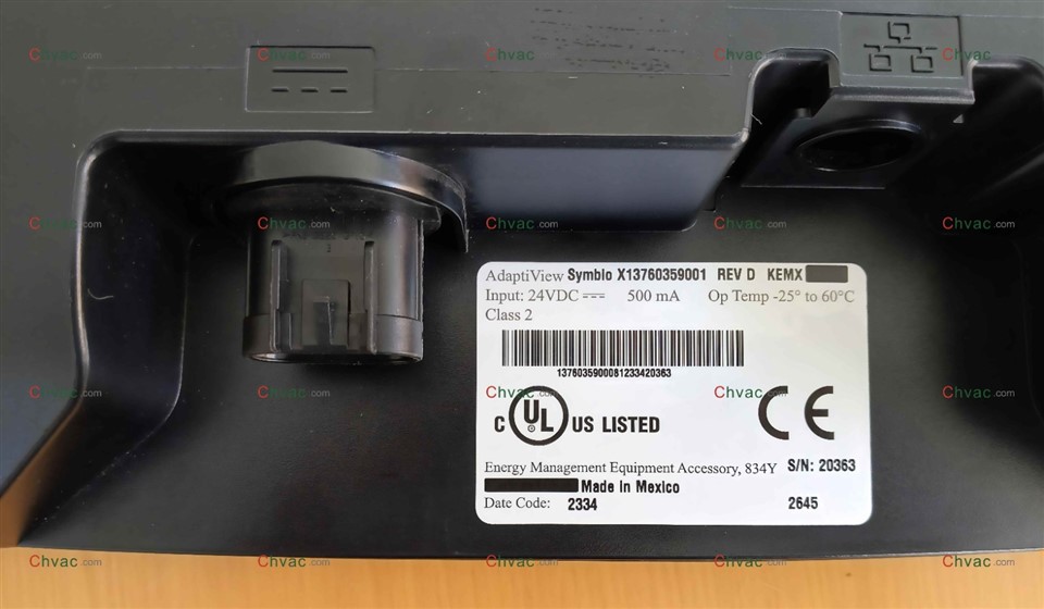 New AdaptiView Symbio X13760359001 REV D Trane Parts In Stock factory